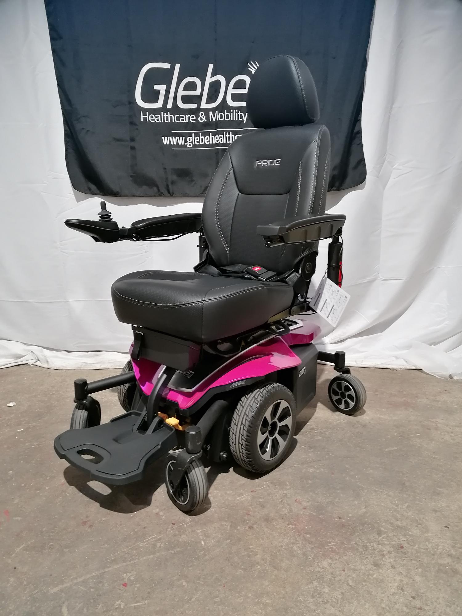 CLEARANCE Pride Jazzy Air 2 Elevating Power Chair, Pink