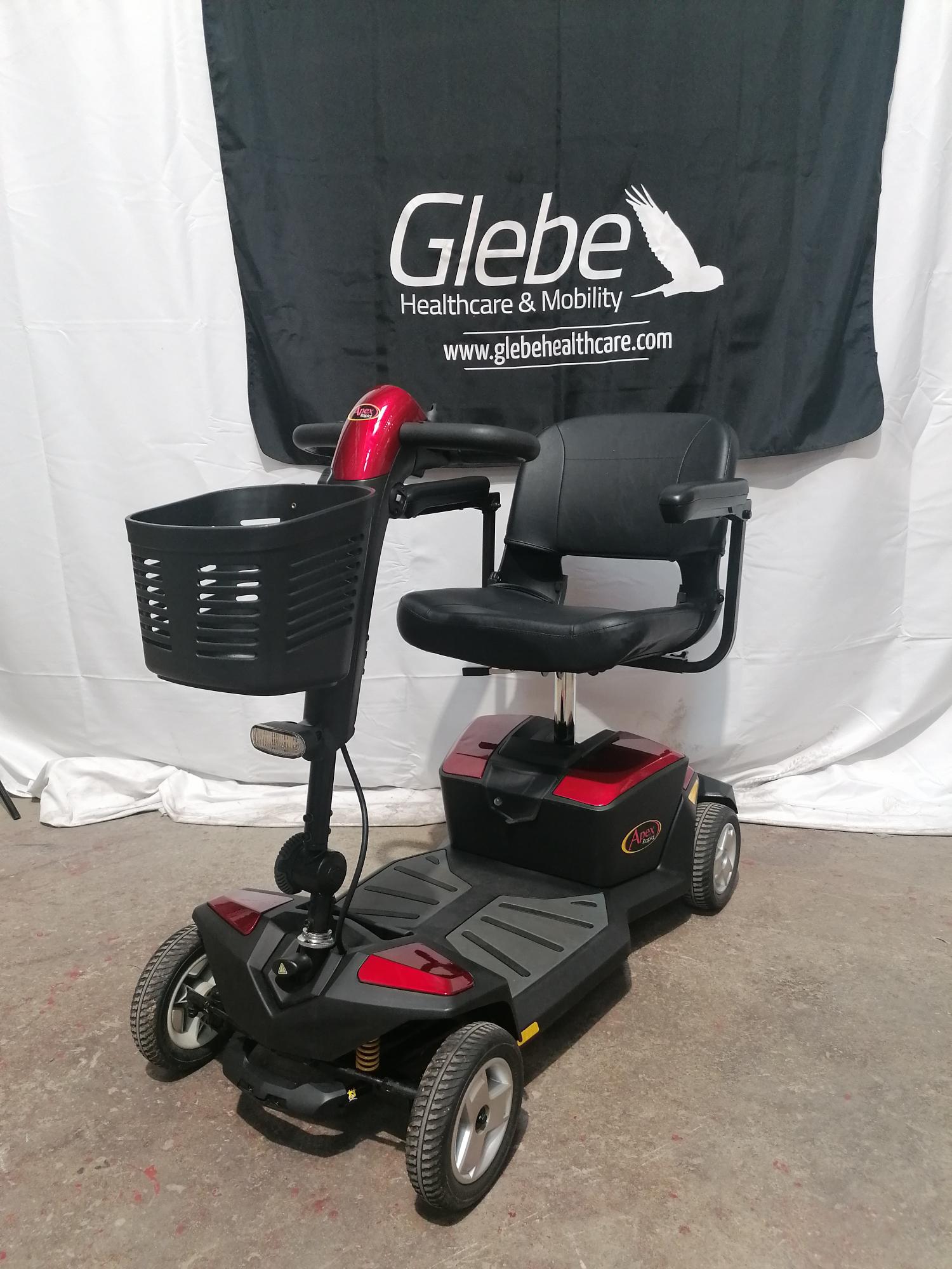 CLEARANCE Pride Apex Rapid Full Suspension Boot Scooter, 17AH, 10 Mile Range