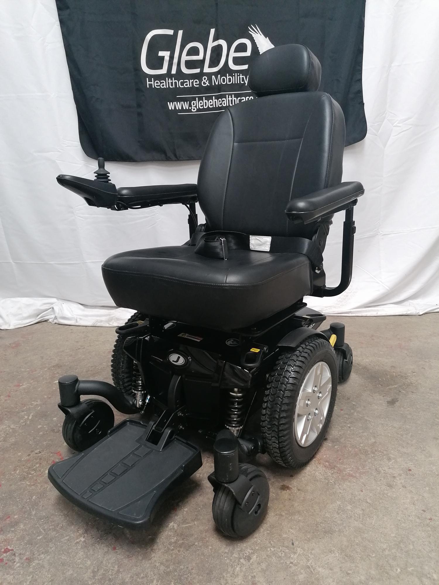 CLEARANCE Pride Jazzy 600ES ATX Indoor Outdoor Powerchair, In Black-18"